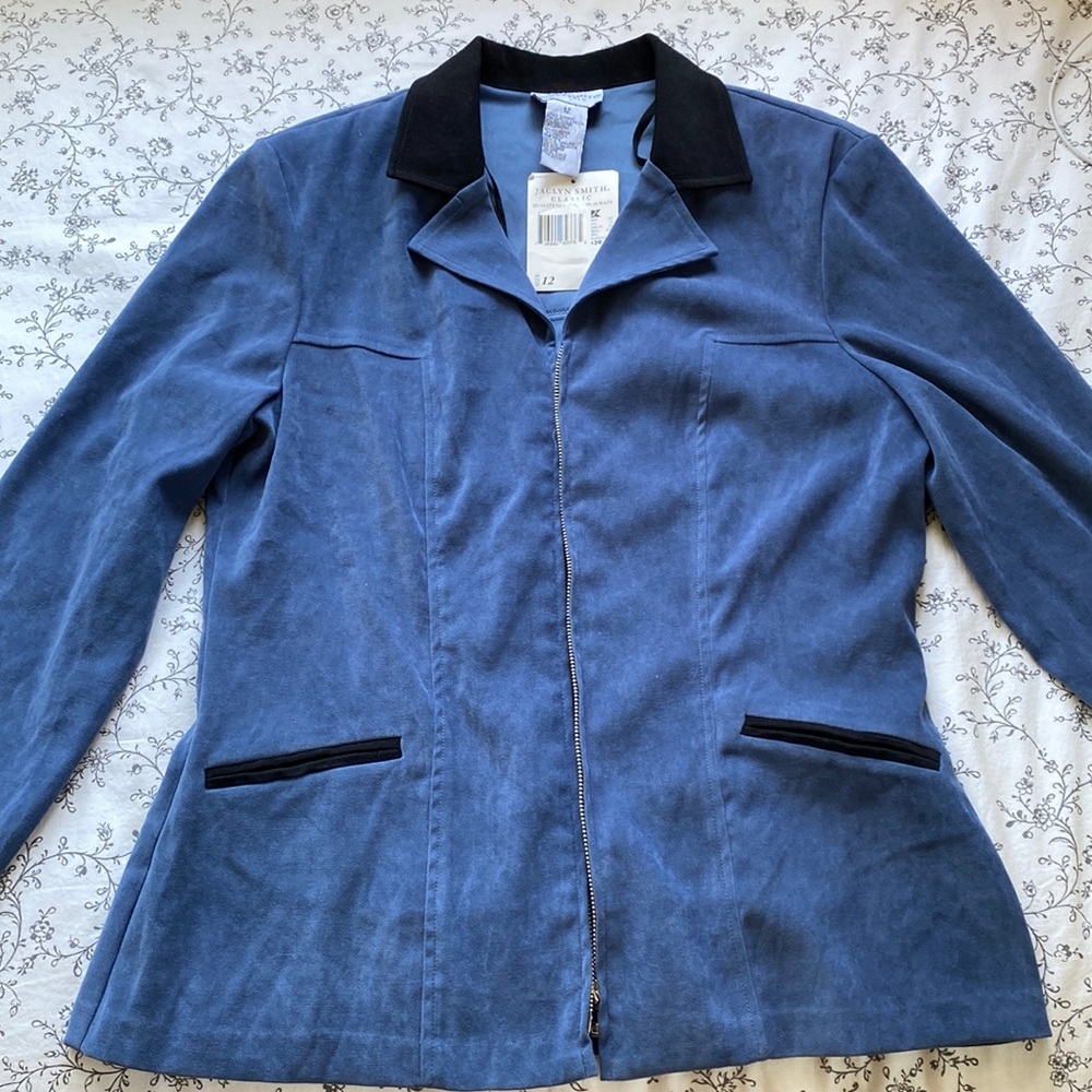 Jaclyn Smith Classic Velvet Jacket